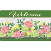 Fresh Floral Welcome Doormat