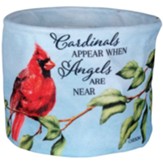 Cardinals Appear Flower Pot Cover, Small