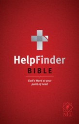 NLT HelpFinder Bible Softcover