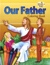 Coloring Book About The Our Father