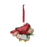 Merry Christmas, Cardinal, Ornament