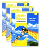 Math in Focus: The Singapore  Approach Grade K Second Semester Homeschool Package