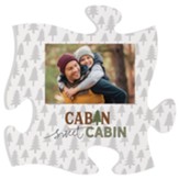 Cabin Sweet Cabin Frame Puzzle Art, Small