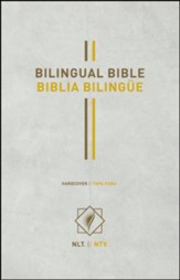 Biblia Bilingüe NLT/NTV, Tapa Dura  (NLT/NTV Bilingual Bible, Hardcover) - Slightly Imperfect