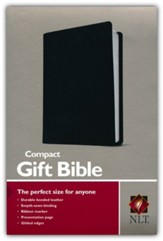 NLT Compact Gift Bible, Bonded  Leather, Navy