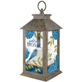 Hydrangea Bluebird Lantern