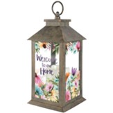 Watercolor Florals Lantern