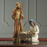 The Real Life Nativity 14 Inch Holy Family 4 Piece Set