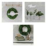 Christmas Greens Assorted Boxed Cards, Box of 9