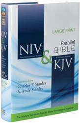 NIV/KJV Side-by-Side Bible, Large-Print Edition