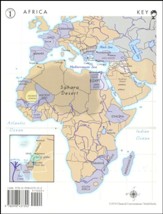 Trivium Table: Cycle 1 Geography  (World and Africa Maps; 2nd Edition)