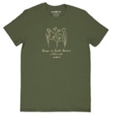 Grow In Grace Shirt, Moss, Adult Medium