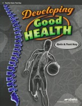 Developing Good Health Quiz & Test  Key (4th Edition)