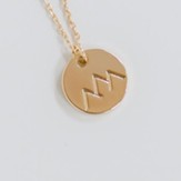 Courage Luxe Necklace, Gold