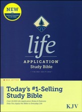 KJV Life Application Study Bible, Third Edition--hardcover