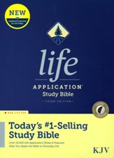 KJV Life Application Study Bible, Third Edition--hardcover, indexed