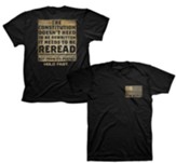 The Constitution Shirt, Black, Adult Small