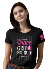 Grace & Grit Shirt, Black, Adult Medium