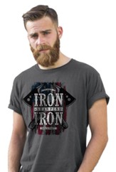 Iron Axes Shirt, Charcoal, Adult Large
