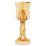 Olive Wood Communion Cup, 4.5