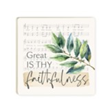Great is Thy Faithfulness Coaster