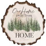 Our Home Away from Home Bark Wall Art