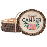 Happy Camper Coasters, Set of 4