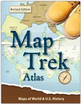 Map Trek Atlas: Maps of World & U.S.  History (Revised)