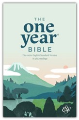 ESV One Year Bible, softcover