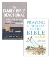 The Family Bible Devotional / Praying the Prayers of the  Bible for Kids - 2 Pack