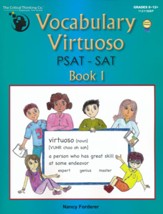 Vocabulary Virtuoso: PSAT-SAT Book 1