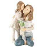 Mother and Children Figurine