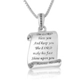 The Lord Bless You and Keep You Aaronic Blessing Pendant