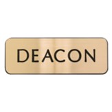Deacon Lapel Pin, Gold