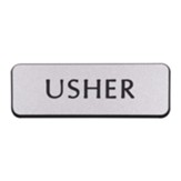 Usher Lapel Pin, Silver