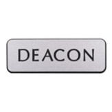 Deacon Lapel Pin, Silver