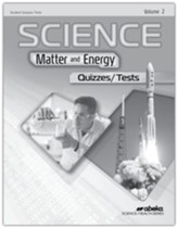 Science: Matter and Energy Quiz &  Test Book Volume 2 (Revised)