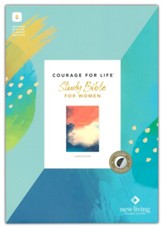 NLT Courage For Life Study Bible for Women, Filament-Enabled Edition, Hardcover with Thumb Index