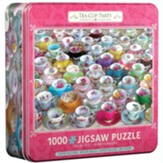 Tea Cup Party Puzzle in Tin, 1000 pieces