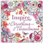 Inspire: 1 Corinthians-2 Thessalonians (Softcover): Coloring & Creative Journaling through 1 Corinthians-2 Thessalonians