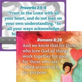 Answers Bible Curriculum Grades 2-5 Unit 5 Memory  Verse Posters (2nd Edition)