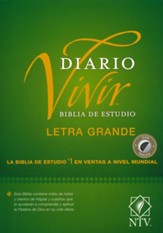 Biblia de estudio del diario vivir NTV, letra grande, With thumb index