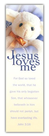 Jesus Loves Me, Bookmarks, 25