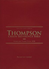NKJV Thompson Chain-Reference Bible,  Comfort Print--hardcover