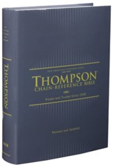 NASB Thompson Chain-Reference Bible,  Comfort Print--hardcover