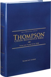 NIV Thompson-Chain Reference Bible, Comfort Print--hardcover