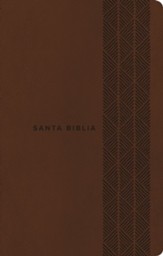 Santa Biblia NTV, Edición ágape, LeatherLike, Brown
