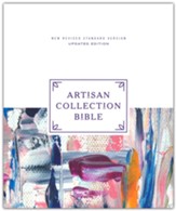 NRSVue, Artisan Collection Bible, Leathersoft, Multi-color/Blue, Comfort Print