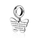 New Creation Butterfly Hanging Charm Bead