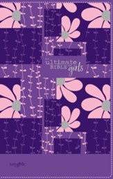 NIV, Ultimate Bible for Girls, Faithgirlz Edition, Leathersoft, Purple - Imperfectly Imprinted Bibles